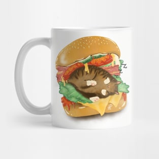 Gato Hamburguesa (Cat Burger) Mug
